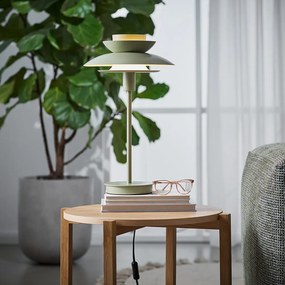 SINGAPUR Stolná lampa - šalviová