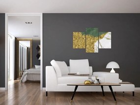 Obraz - Zelený mramor N⁰2 (90x60 cm)