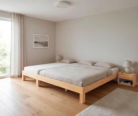 XXXLutz RODINNÁ POSTEĽ, 270/200 cm, jadrový buk MID.YOU - Postele - 002834000216