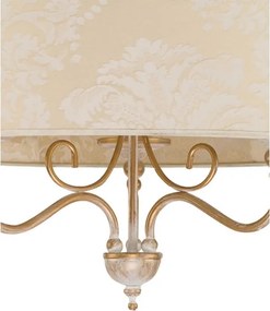 BRILAGI - Luster na reťazi SONIA 3xE27/15W/230V pr. 56 cm krémová/patina