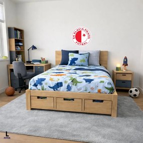 Textilná nálepka na stenu - logo "SK Slavia Praha" Veľkosť: 40 cm