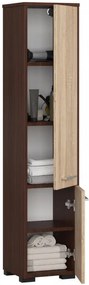 Kúpeľňová skrinka FIN 30 2D wenge / sonoma