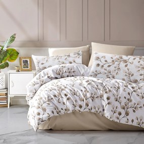 SATÉNOVÉ OBLIEČKY LUXURY PUHA1 160X200 CM, 2KS 70X80 CM VZOROVANÉ