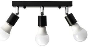 Stropné svietidlo Dina II čierne