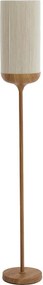 Stojacia lampa v prírodnej farbe s textilným tienidlom (výška 159 cm) Dania – Light &amp; Living