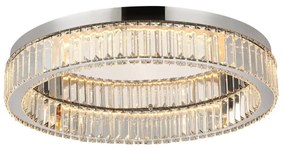 Luxusné stropne svietidlo Spark 60 stmievateľné Chrome