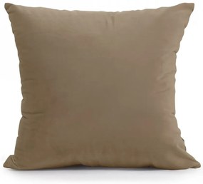 Dekorstudio Luxusná obliečka na vankúš VELVET v béžovej farbe
