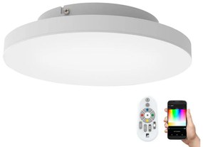 Eglo 99118 - LED RGB Stmievateľné stropné svietidlo TURCONA-C LED/15W/230V + DO