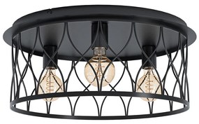 Eglo 43553 - Prisadený luster GILTSPUR 3xE27/40W/230V