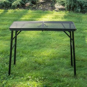 Skladací kempingový stôl – praktický a kompaktný 80x40x66cm