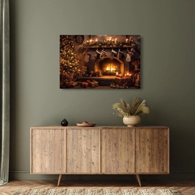 Obraz - Vianočná atmosféra (90x60 cm)