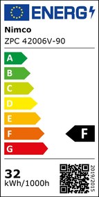 Nimco Čierne LED zrkadlo 1200x650 s dotykovým senzorom - ZPC 42006V-90