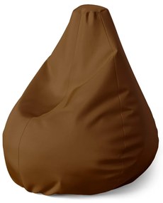Sablio Sedací vak Pear Hnedá - 70 x 95 x 15 cm