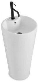 REA-U5635 - Voľne stojace umývadlo BLANKA 85x40 cm keramika/lesklá biela