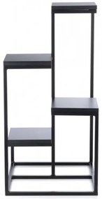 Stojan na kvety KASKADA 79x40 čierna