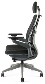 Kancelárska ergonomická stolička Office Pro KARME MESH — viac farieb Modrá melírovaná