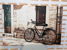 Obraz retro bicykel - 120x80