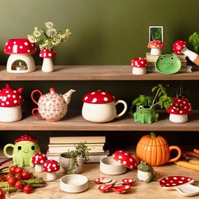 Kameninová dekoratívna tácka 9x7,5 cm Frog – Sass &amp; Belle