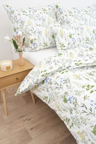 Predĺžené saténové obliečky - Bianca biela