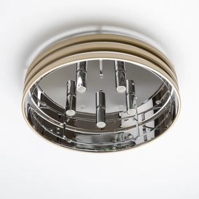 Brilagi - LED Krištáľové stropné svietidlo VELURE 5xE14/40W/230V zlatá