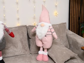 Dekoratívny trpaslík GNOME 90 cm, ružový