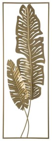 Nástenná zlatá dekorácia PALLADIUM Beliani