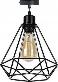 Toolight - Stropná lampa Reno 1xE27 180986D, čierna, OSW-00015