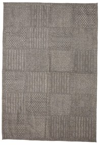 Bloomingville Tkaný koberec Emrah 180x120 cm sivý