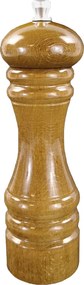 AMADEA Drevený mlynček na korenie tmavé drevo, 18 cm