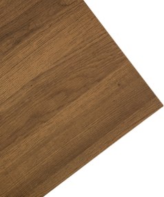 Písací stôl Ross 120 cm dub rustikálny/čierny