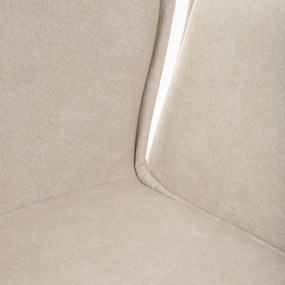 Otočná stolička LUGRO béžová 871714