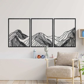 Drevený obraz horská panoráma | WILRED: Preglejka Topoľ - Honey 3071 80 x 35 cm 4486-99831 PR0478