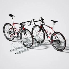 InternetovaZahrada Stojan na 5 bicyklov - 156x32x27 cm