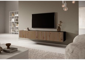 TV skrinka/stolík Tenessie 175  (čierna + dub artisan). Vlastná spoľahlivá doprava až k Vám domov. 1098790