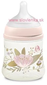 SUAVINEX - GOLD dojčenský fľaša 150 ml fyziologický prietok S - ružová