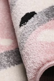 Detský koberec Kiddy D068A-SFS33 rúžový / 1050