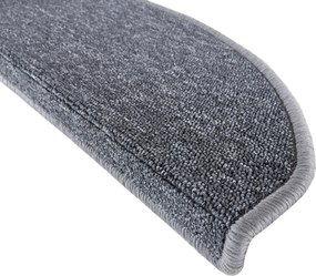 Vopi Nášľapy na schody Astra šedá polkruh, samolepiaci - 24x65 polkruh (rozmer vrátane ohybu)