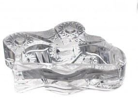 Broušený vizitkovník, Royal Crystal, 14,5 cm