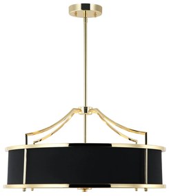 Orlicki design Dizajnový luster Stanza M zlatá / čierna
