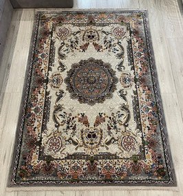 Orientálny koberec so zlatohnedým vzorom King 29020-GOLD/GOLD Rozmer: 80x150 cm