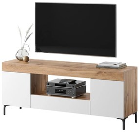 TV skrinka/stolík Giuseppo  (dub lancaster + biela). Vlastná spoľahlivá doprava až k Vám domov. 1098643