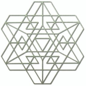 Stylesa Geometrický obraz na stenu z drevenej preglejky I SENTOP PR0334 preglejka