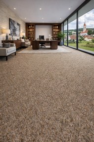 Beaulieu International Group, Koberec metráž New Orleans 770 s podkladom Resine, na mieru, šíře 4m, hnedá, resine, chodba / predsieň