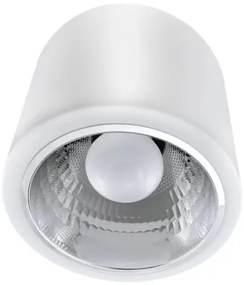 Bodové svietidlo JUPITER 1xE27/20W/230V pr. 13 cm biela