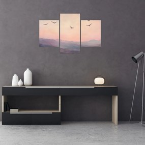 Obraz - Hejno vtákov II. (90x60 cm)