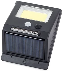Verk 01392 Solární venkovní LED COB osvětlení s pohybovým senzorem