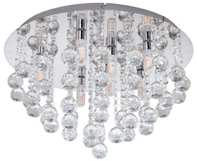 Eglo 97699 - LED Kúpeľňové svietidlo ALMONTE 8xG9/3W/230V IP44