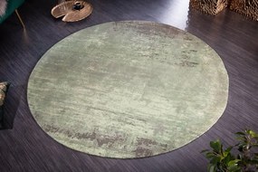 Koberec Modern Art 150cm kruh zeleno béžový