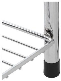 Sivý kúpeľňový regál 22x81 cm – Premier Housewares