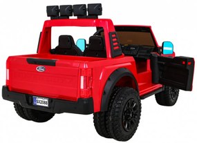 RAMIZ Elektrické autíčko - Ford Super Duty - červené -  4x45W - 12V 14Ah - 2023